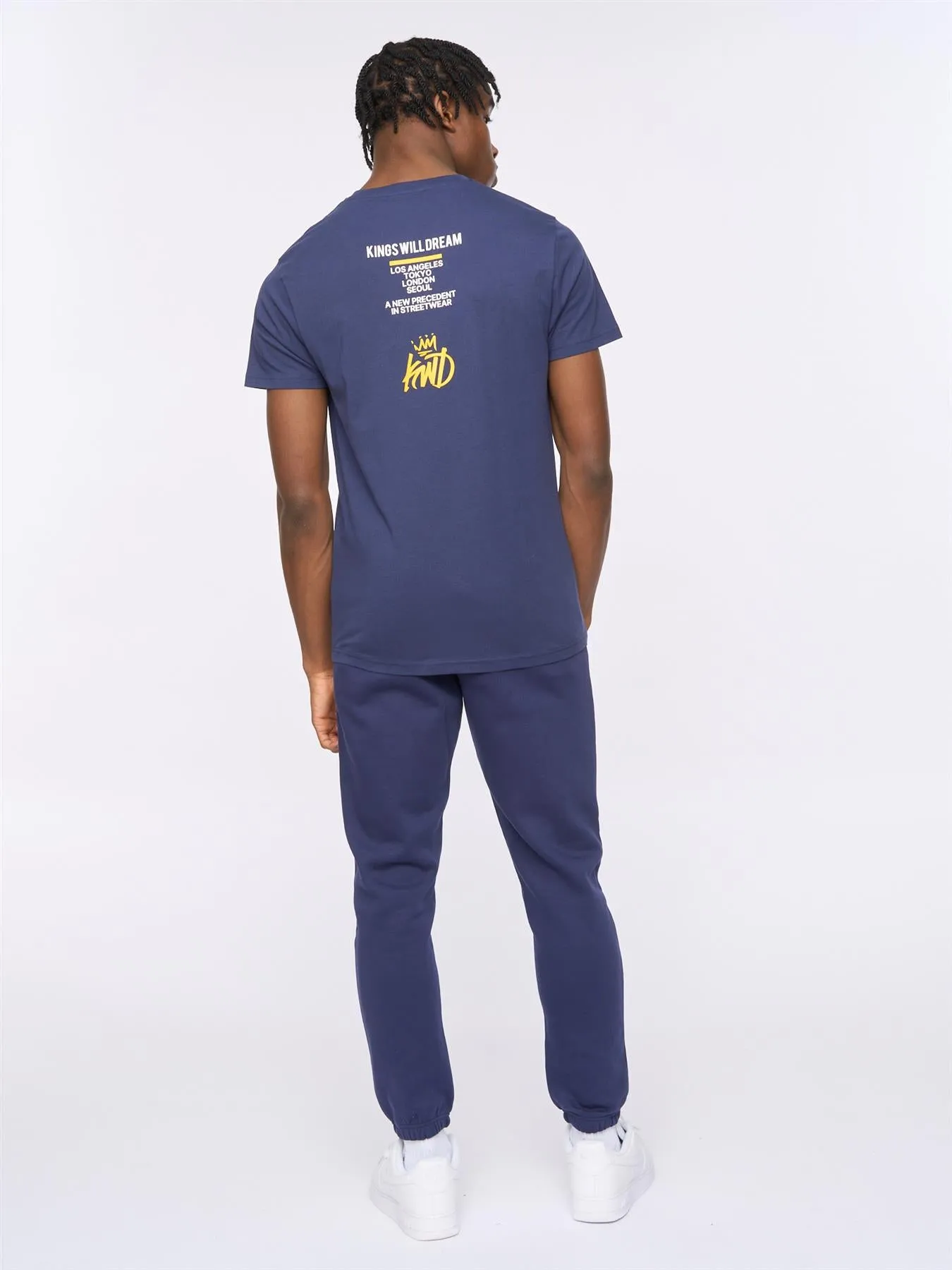 Mens Tagged T-Shirt Navy sold by Brand Corner product image thumbnail 4