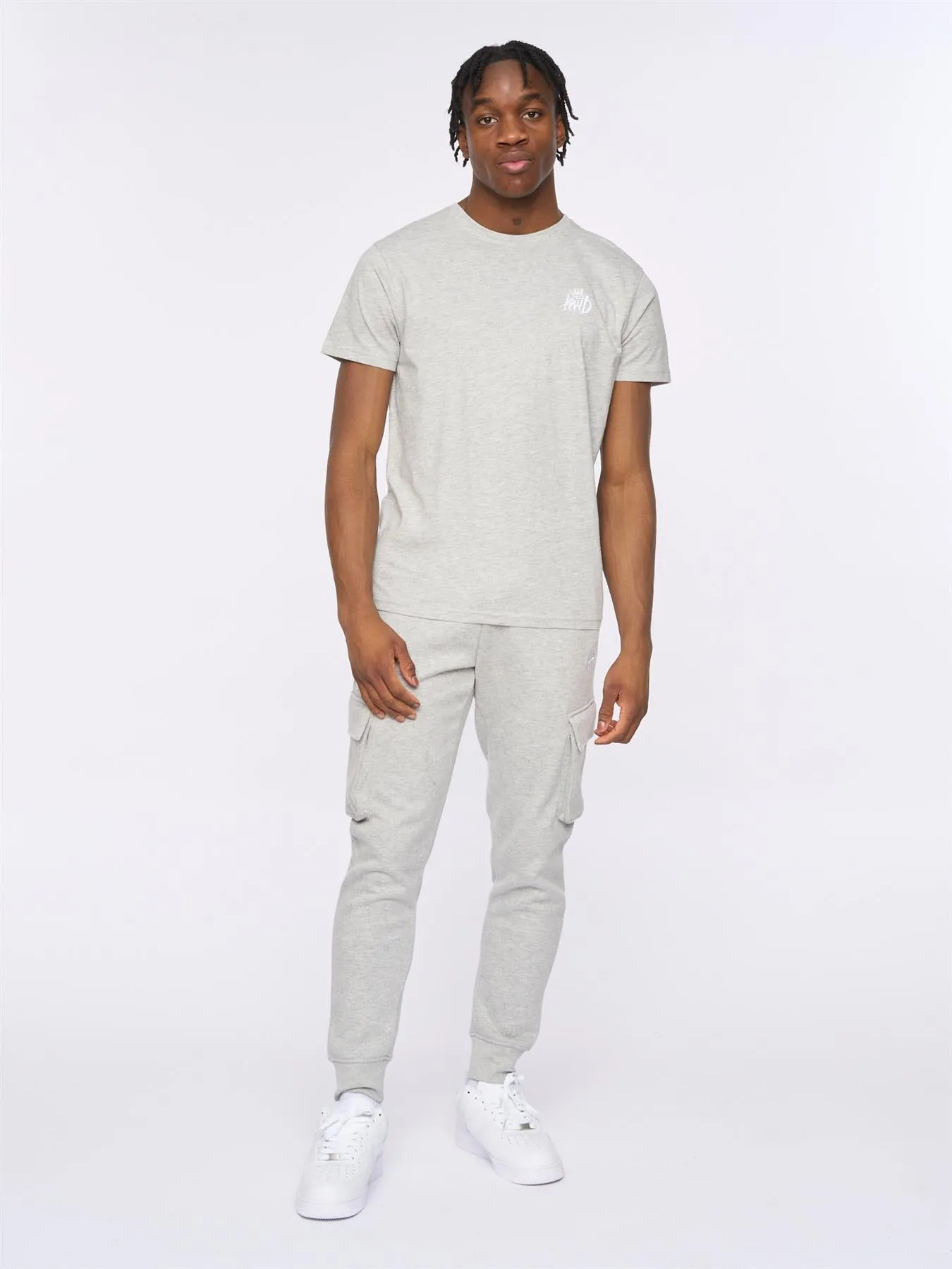 Mens Crosby 2.0 T-Shirt Grey Marl sold by Brand Corner product image thumbnail 3