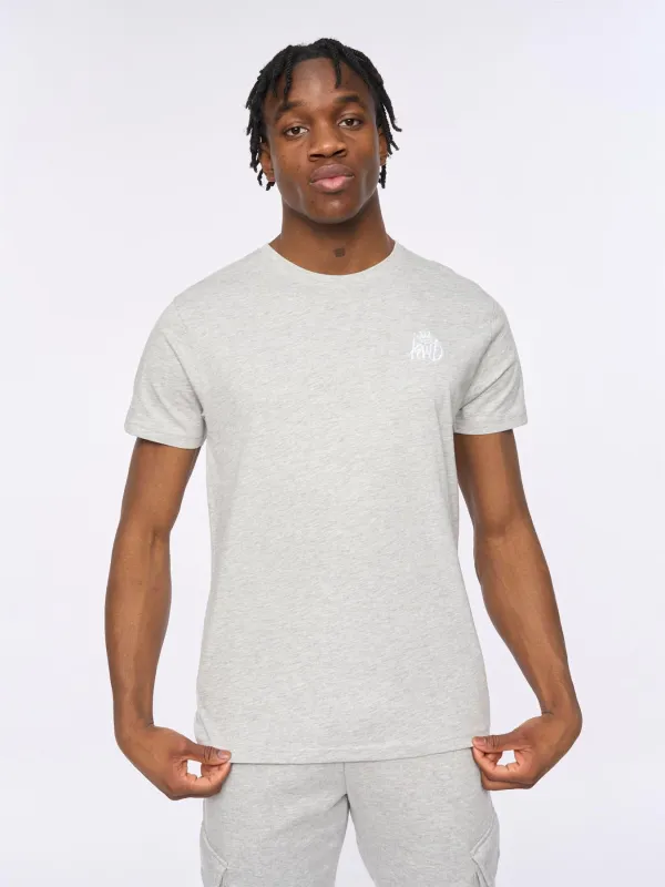 Mens Crosby 2.0 T-Shirt Grey Marl sold by Brand Corner