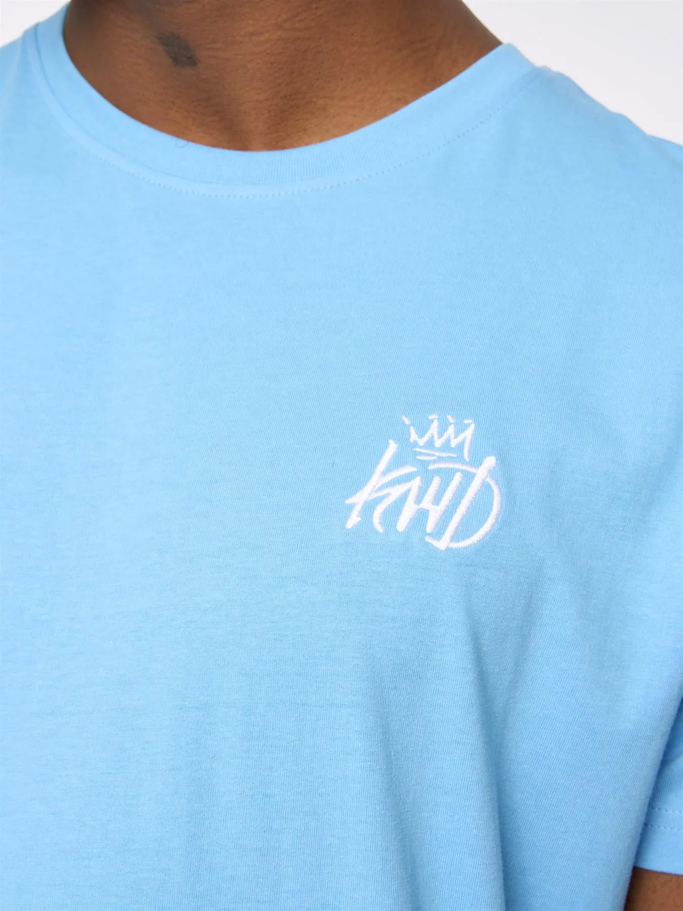 Mens Crosby 2.0 T-Shirt Sky Blue sold by Brand Corner product image thumbnail 5