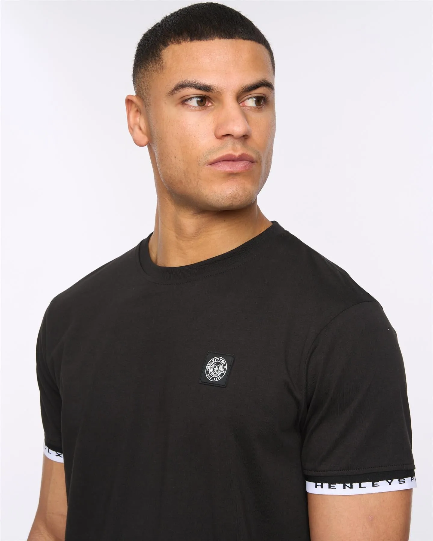 Mens Henjaque T-Shirt/Shorts Set Black sold by Brand Corner product image thumbnail 3