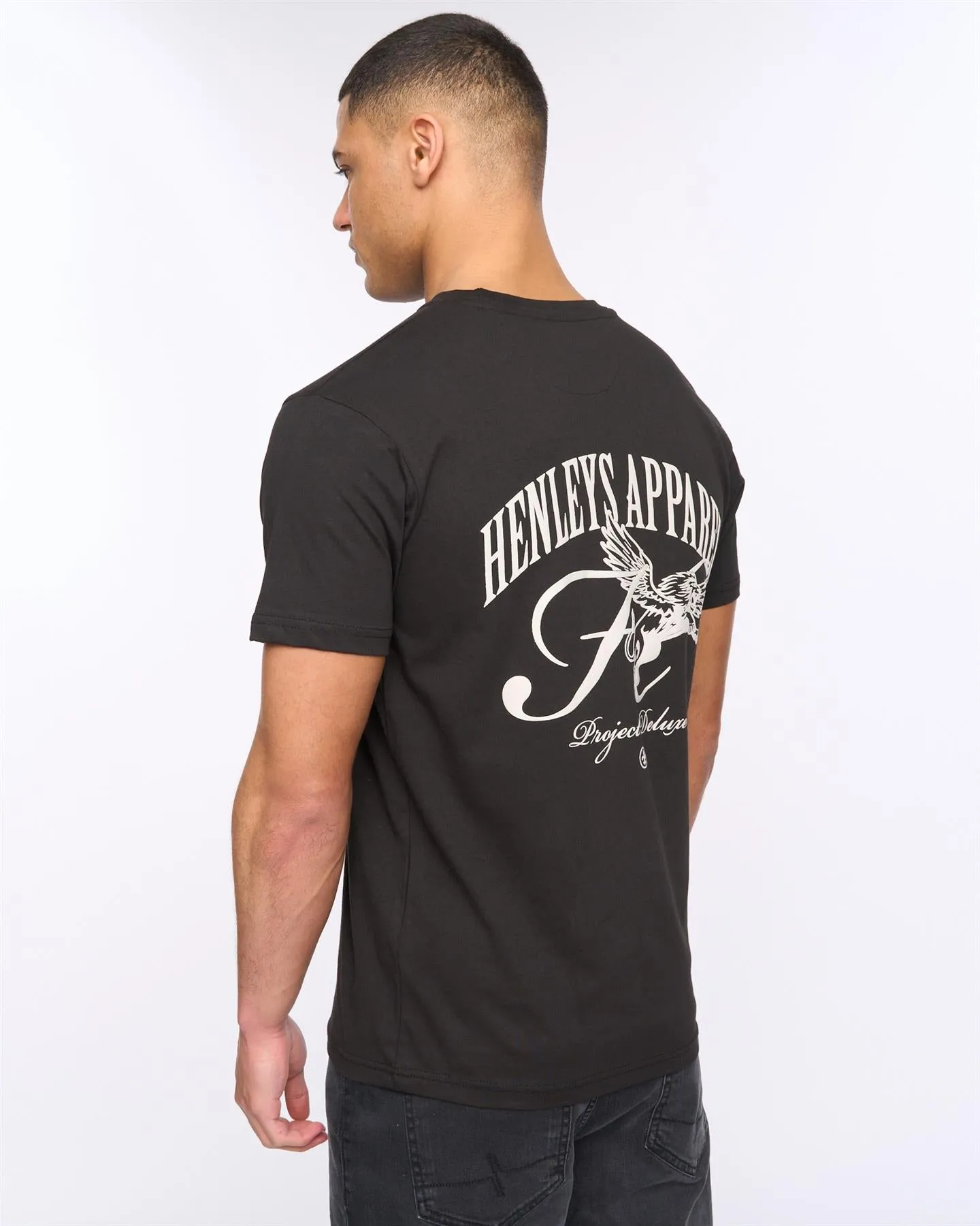 Mens Henwing T-Shirt Black sold by Brand Corner product image thumbnail 4