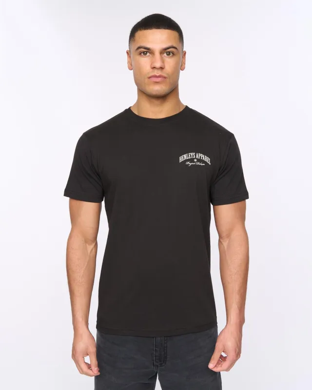 Mens Henwing T-Shirt Black sold by Brand Corner