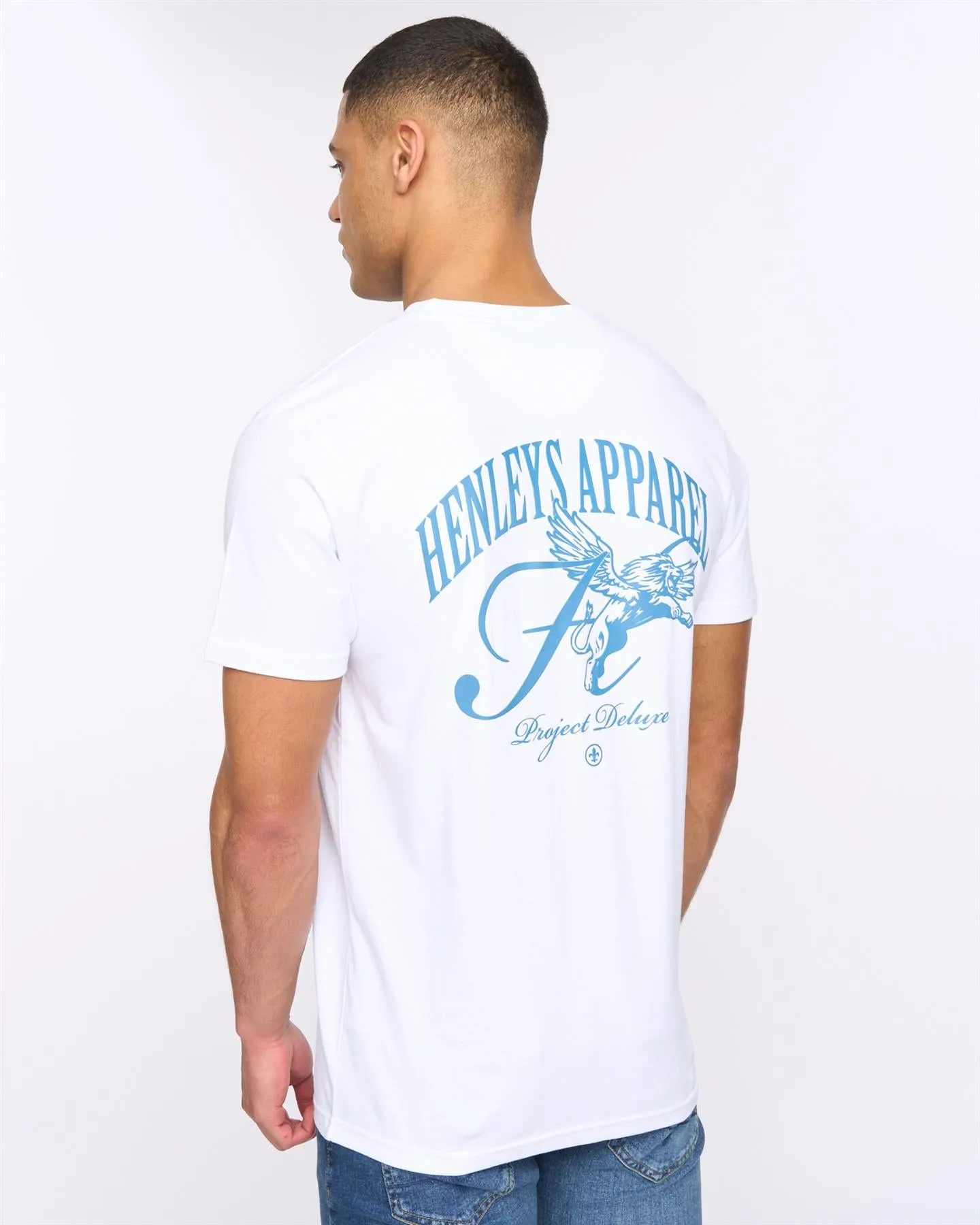 Mens Henwing T-Shirt Optic White sold by Brand Corner product image thumbnail 5