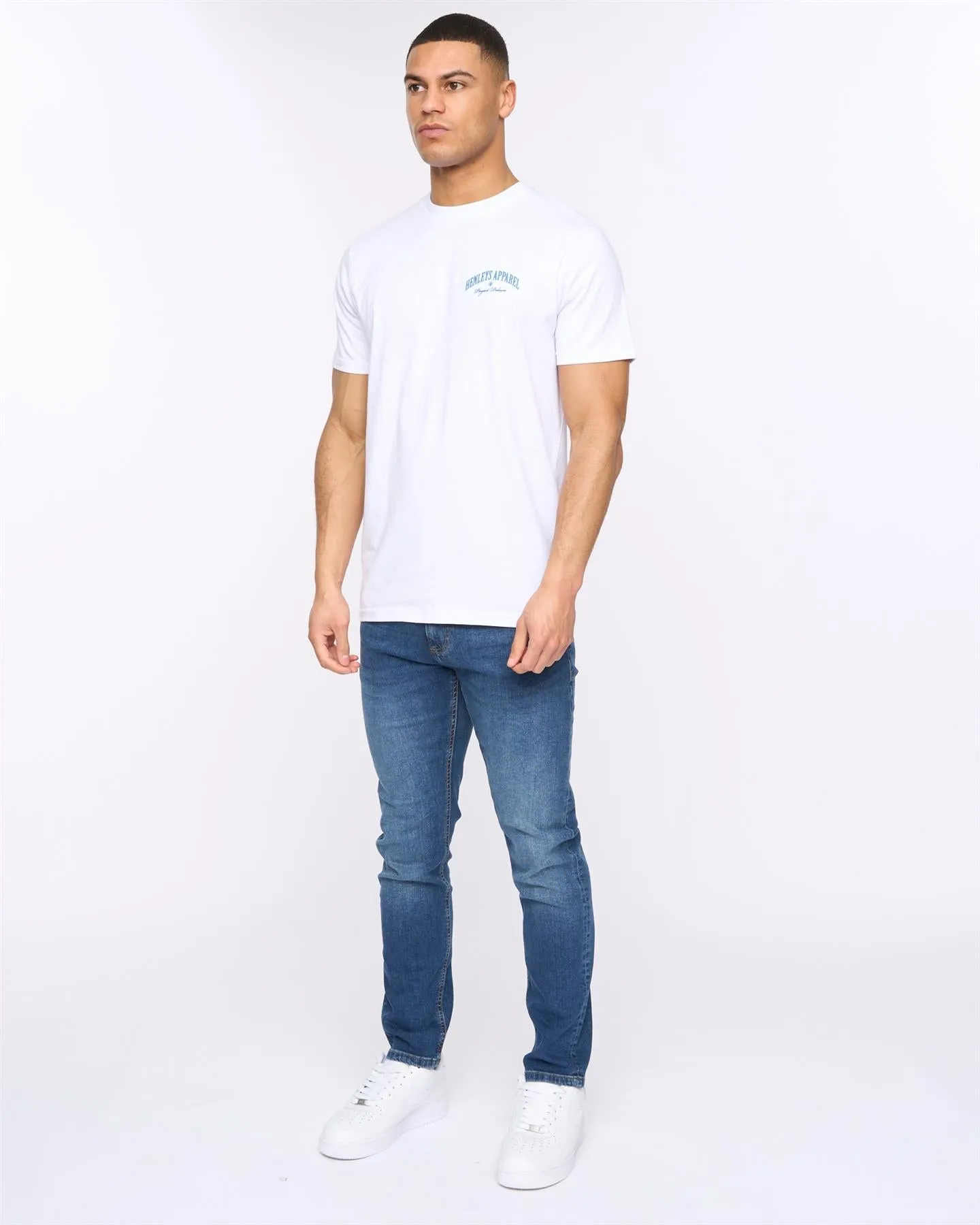 Mens Henwing T-Shirt Optic White sold by Brand Corner product image thumbnail 3