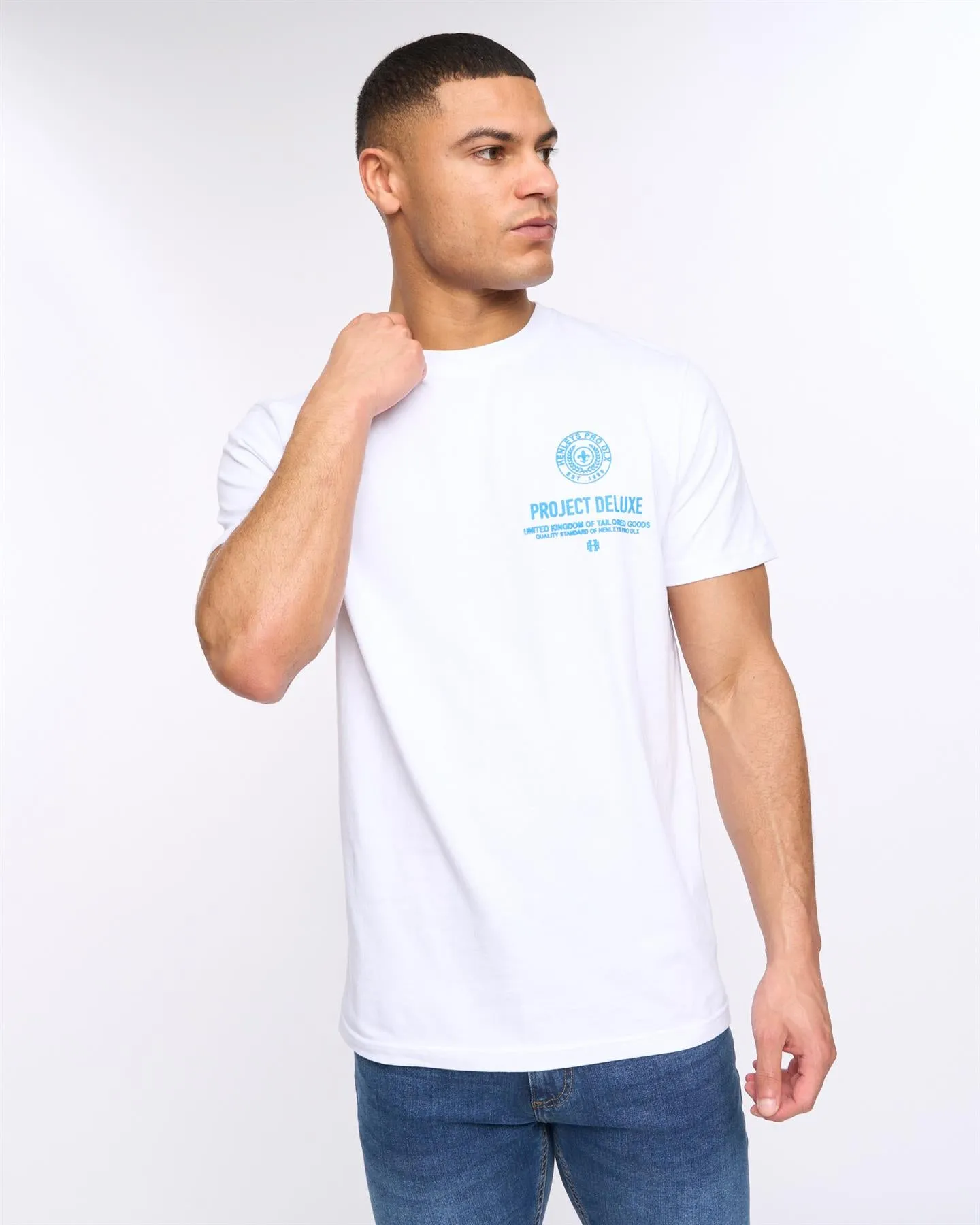 Mens Henstamp T-Shirt Optic White sold by Brand Corner product image thumbnail 2