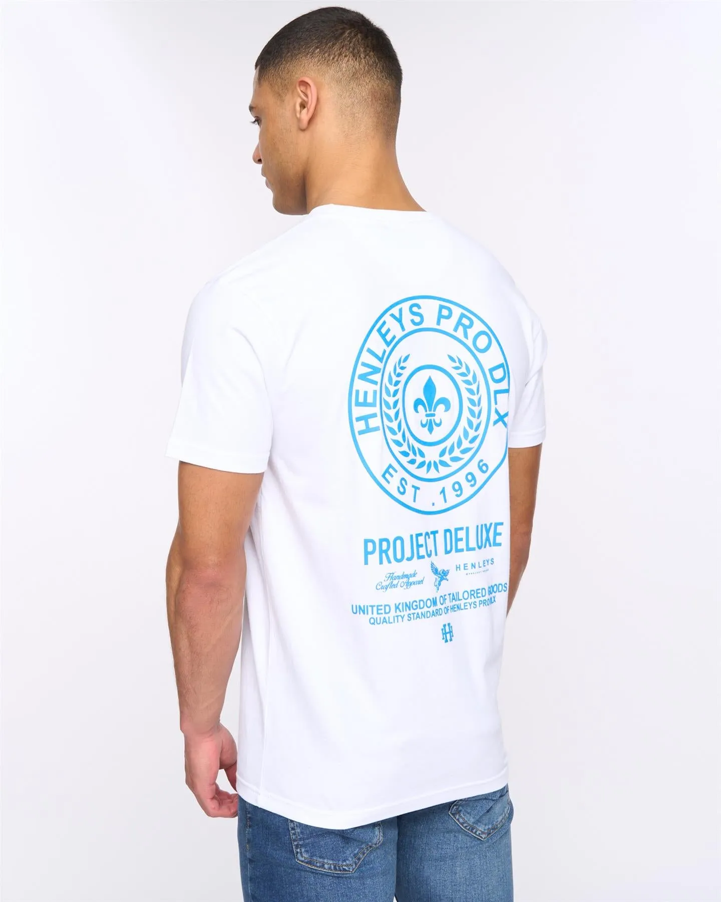 Mens Henstamp T-Shirt Optic White sold by Brand Corner product image thumbnail 5
