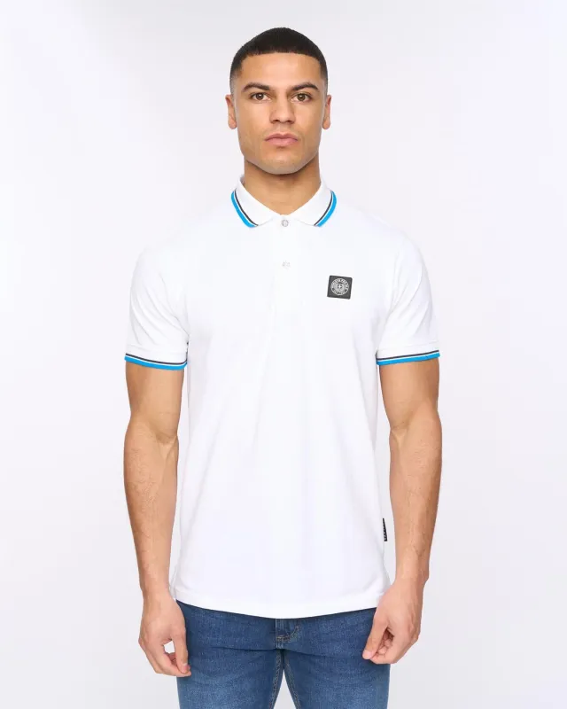Mens Henalpha Polo Optic White sold by Brand Corner