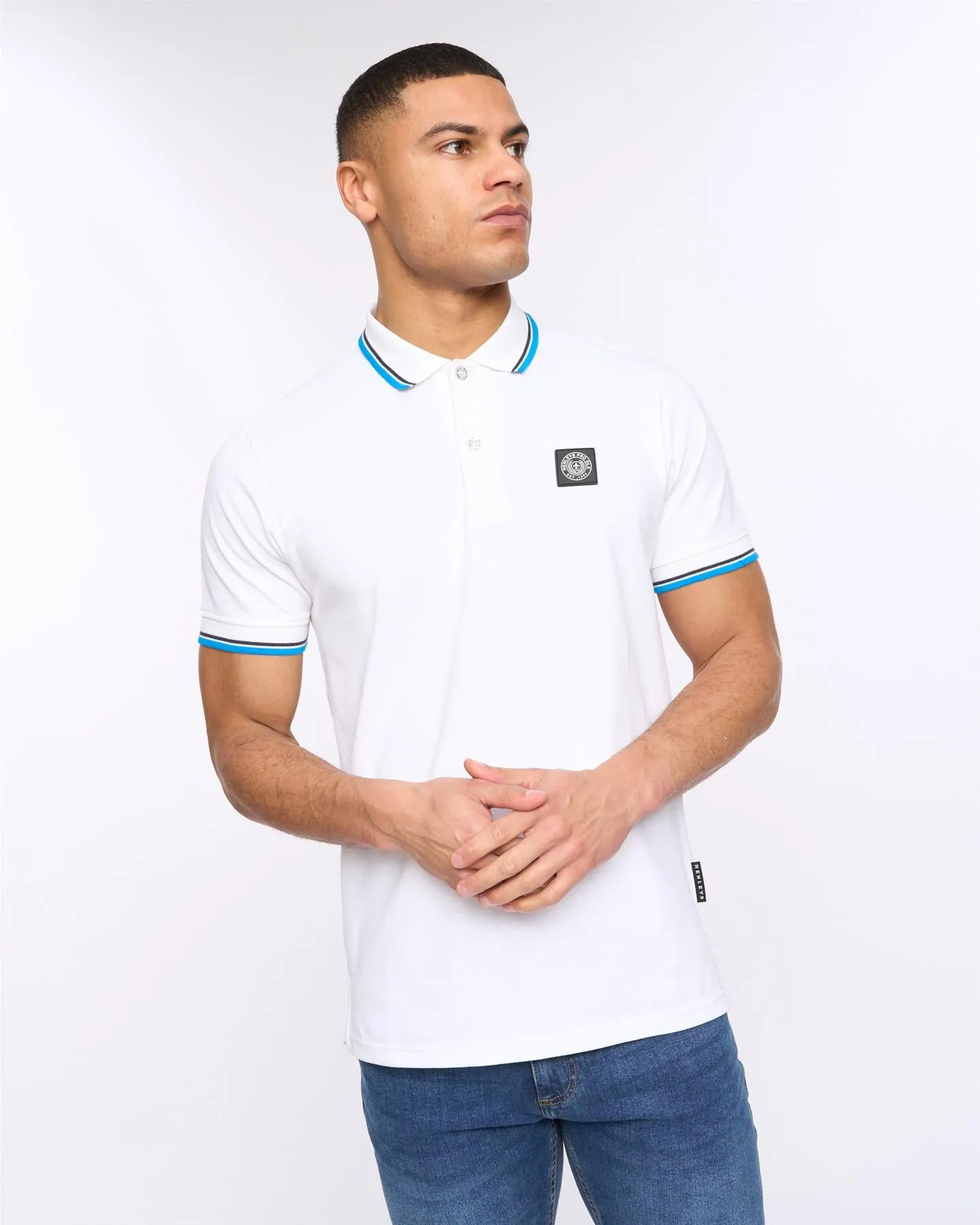 Mens Henalpha Polo Optic White sold by Brand Corner product image thumbnail 2