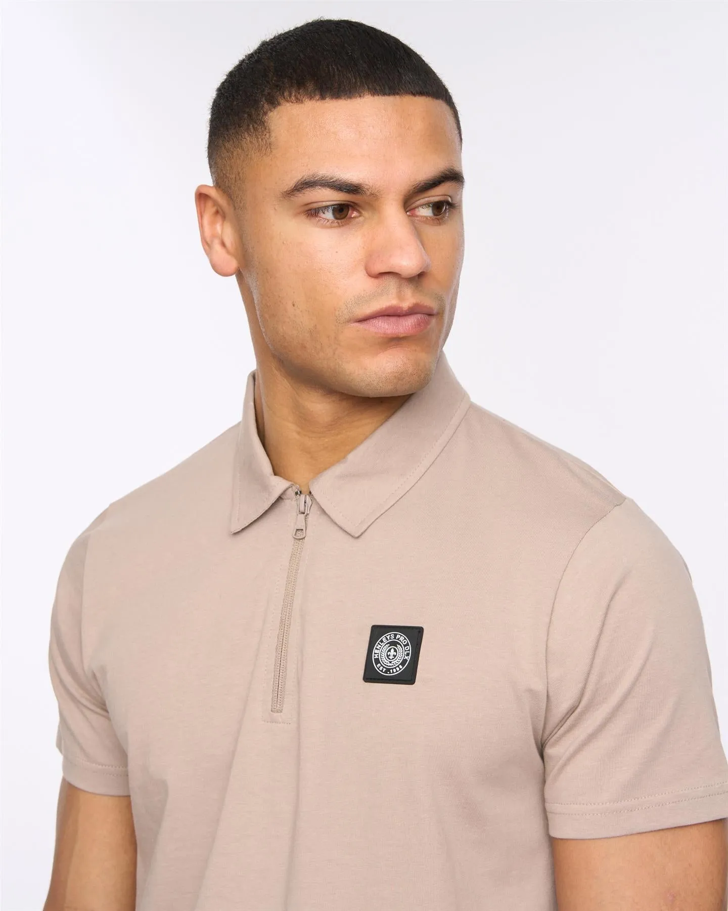 Mens Henychill Polo/Shorts Set Taupe sold by Brand Corner product image thumbnail 4