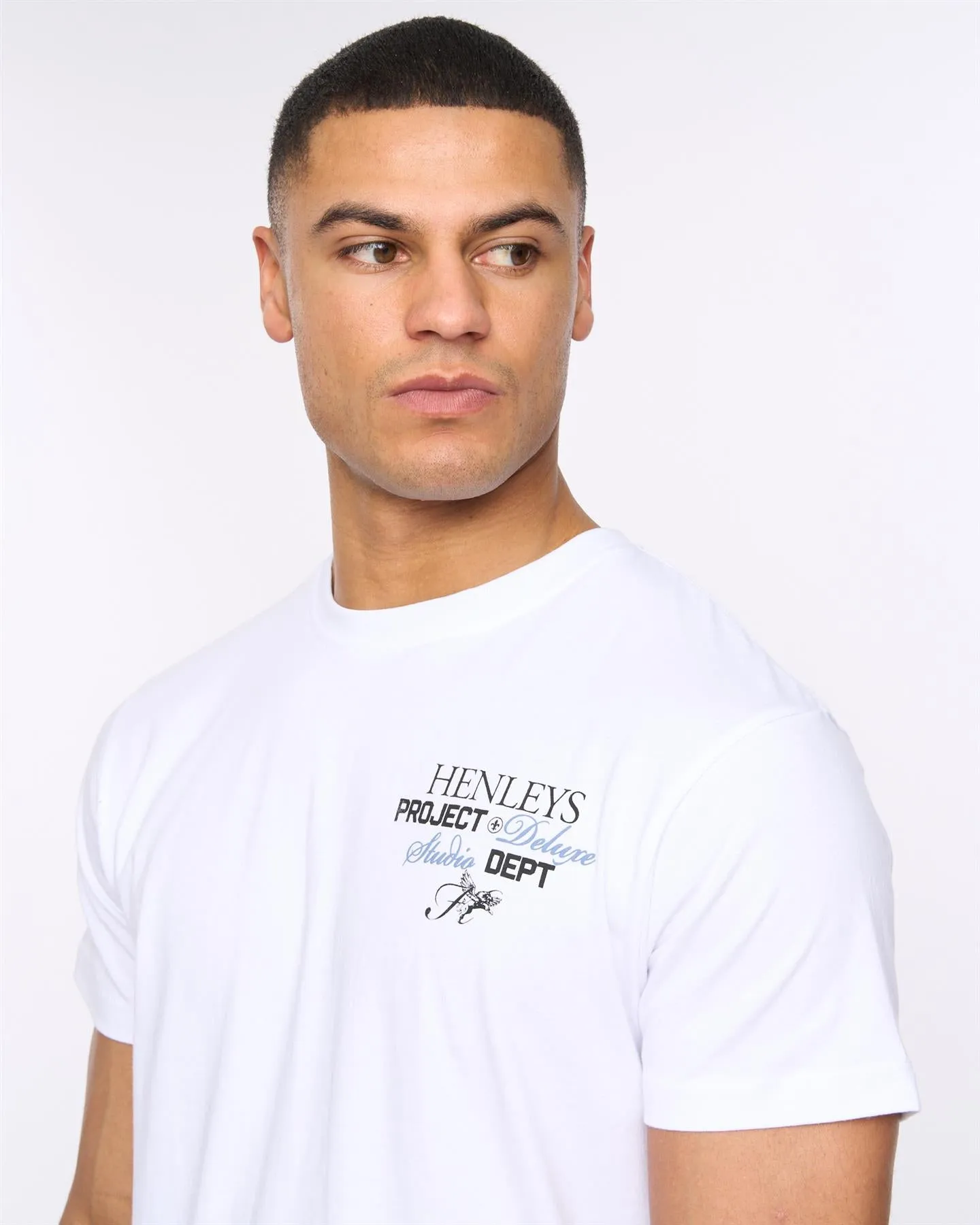 Mens Hentitled T-Shirt Optic White sold by Brand Corner product image thumbnail 4