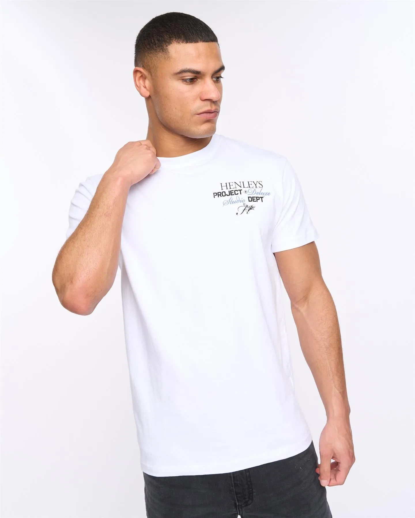 Mens Hentitled T-Shirt Optic White sold by Brand Corner product image thumbnail 2