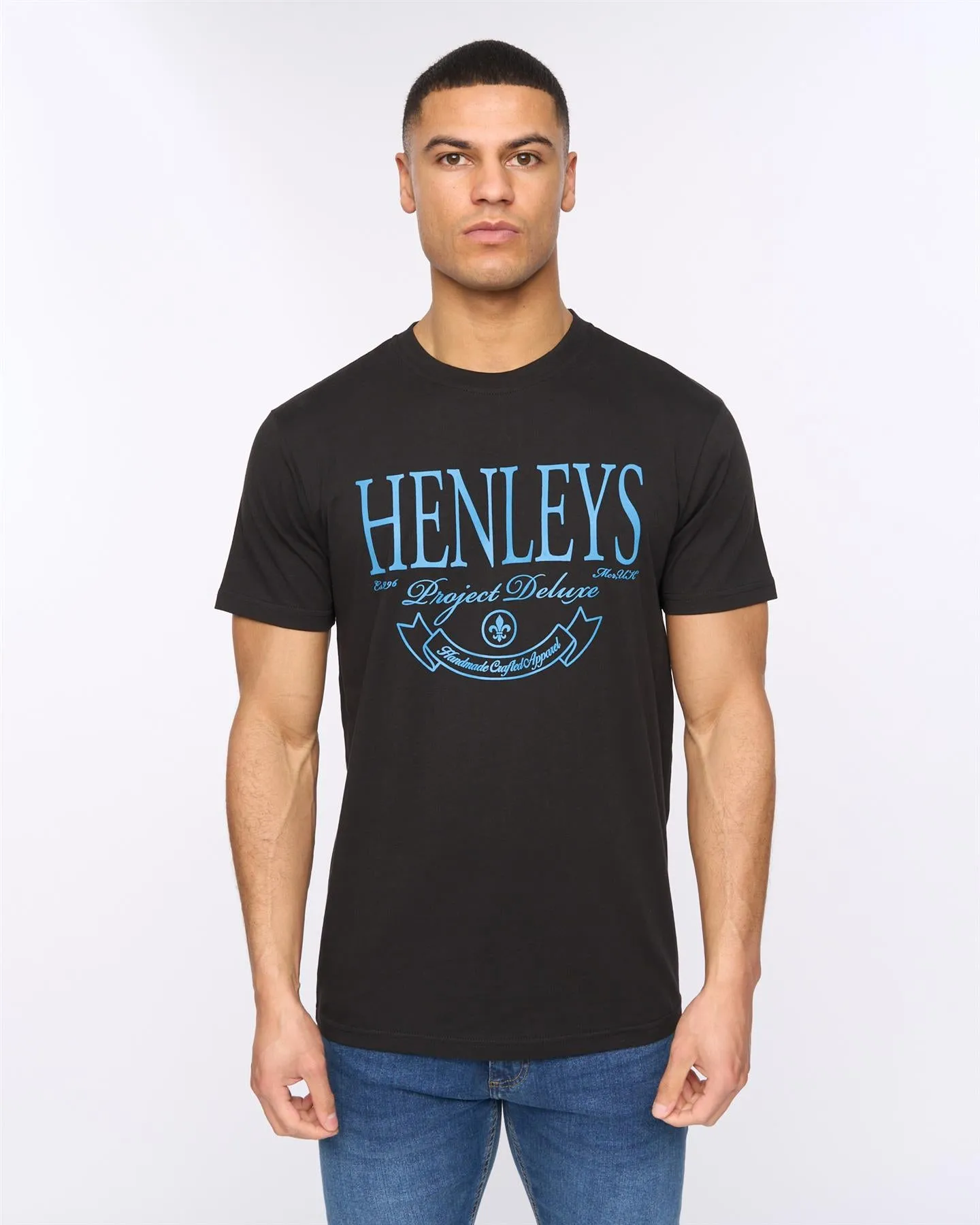 Mens Henbank T-Shirt Black sold by Brand Corner