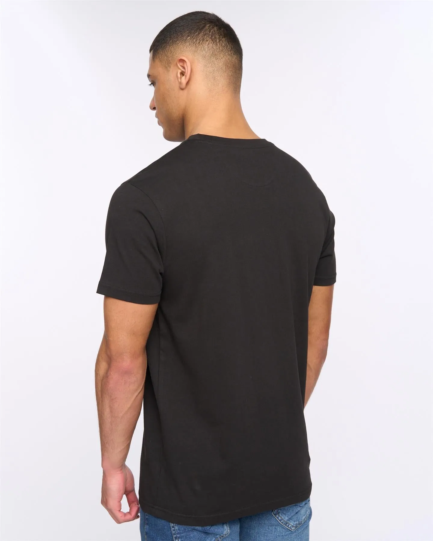 Mens Henclose T-Shirt Black sold by Brand Corner product image thumbnail 4