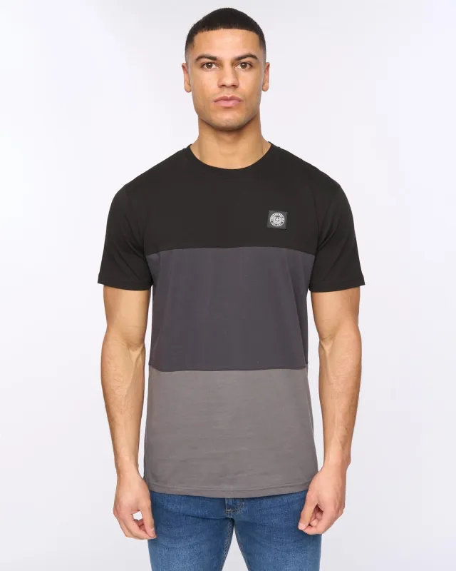 Mens Henpanel T-Shirt Black sold by Brand Corner