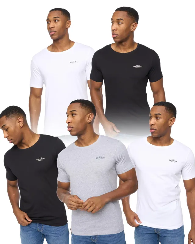 Mens Basicstandard T-Shirt 5pk Assorted sold by Brand Corner