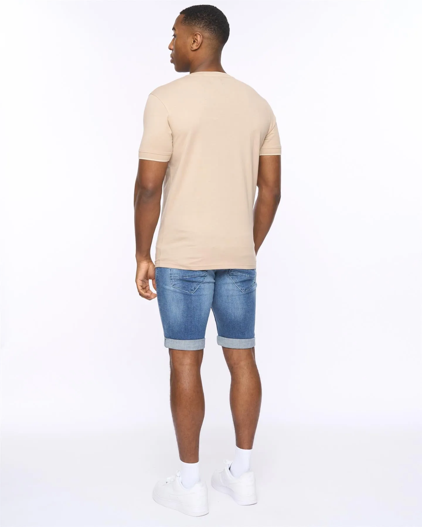 Mens Einstip T-Shirt Stone Marl sold by Brand Corner product image thumbnail 4