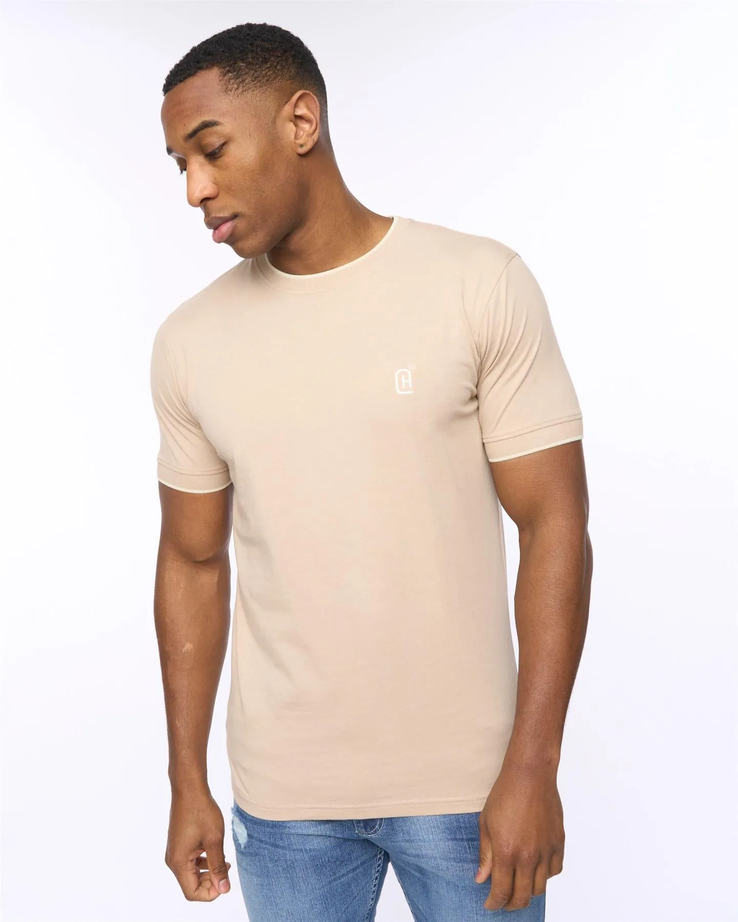 Mens Einstip T-Shirt Stone Marl sold by Brand Corner