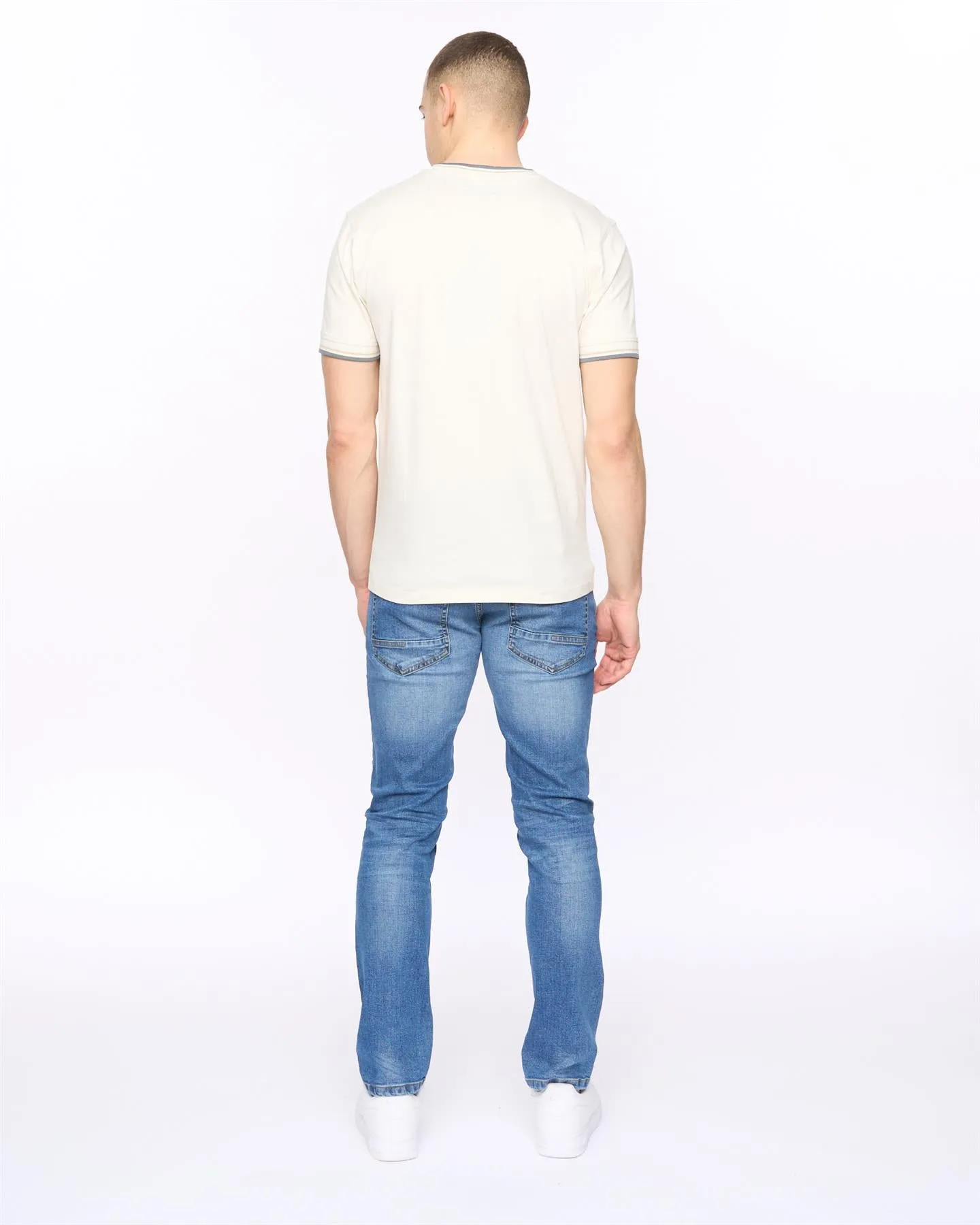Mens Deuxtip T-Shirt Off White sold by Brand Corner product image thumbnail 4