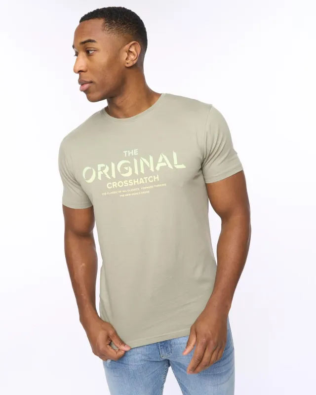 Mens Offaxis T-Shirt Sage sold by Brand Corner