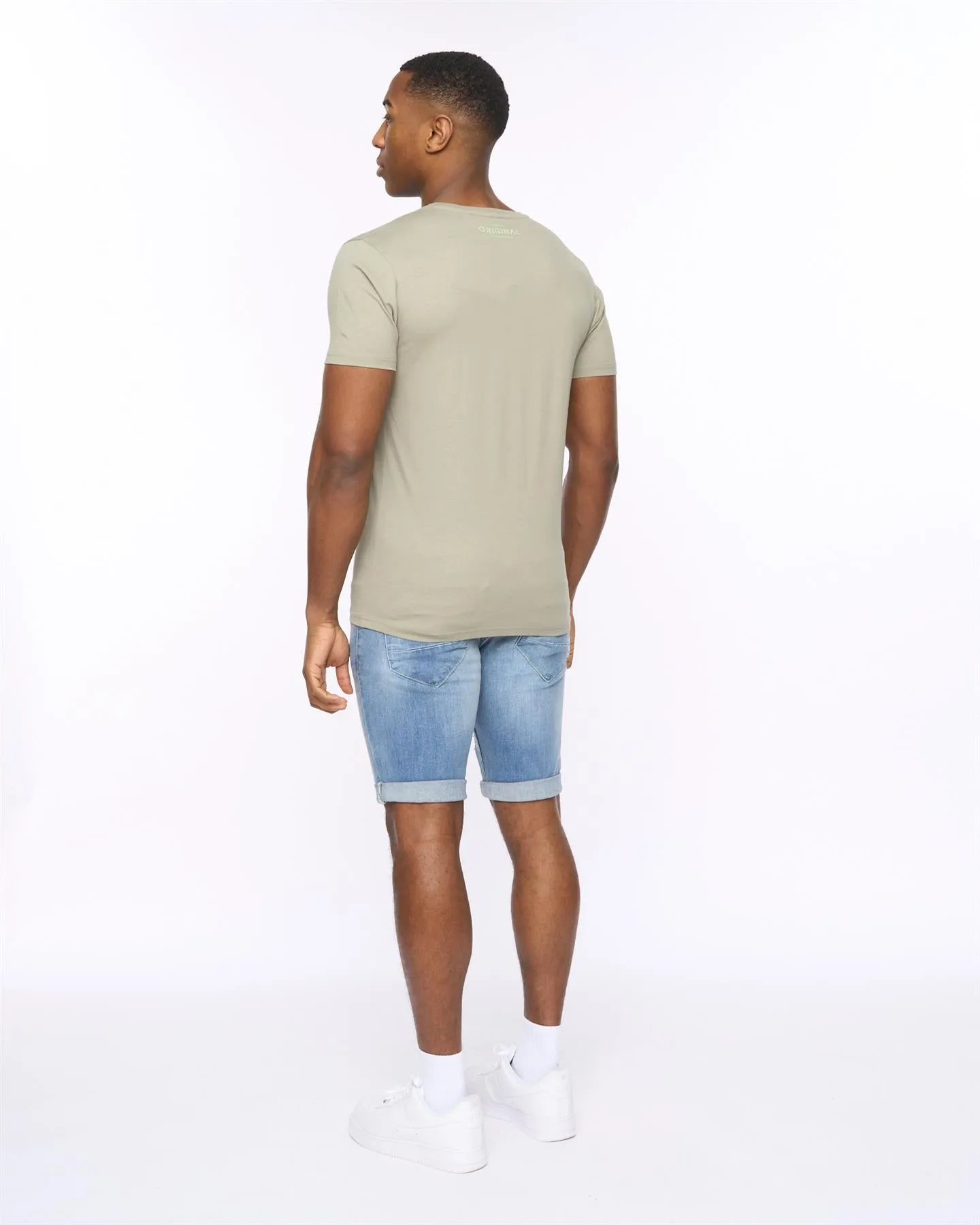 Mens Offaxis T-Shirt Sage sold by Brand Corner product image thumbnail 4