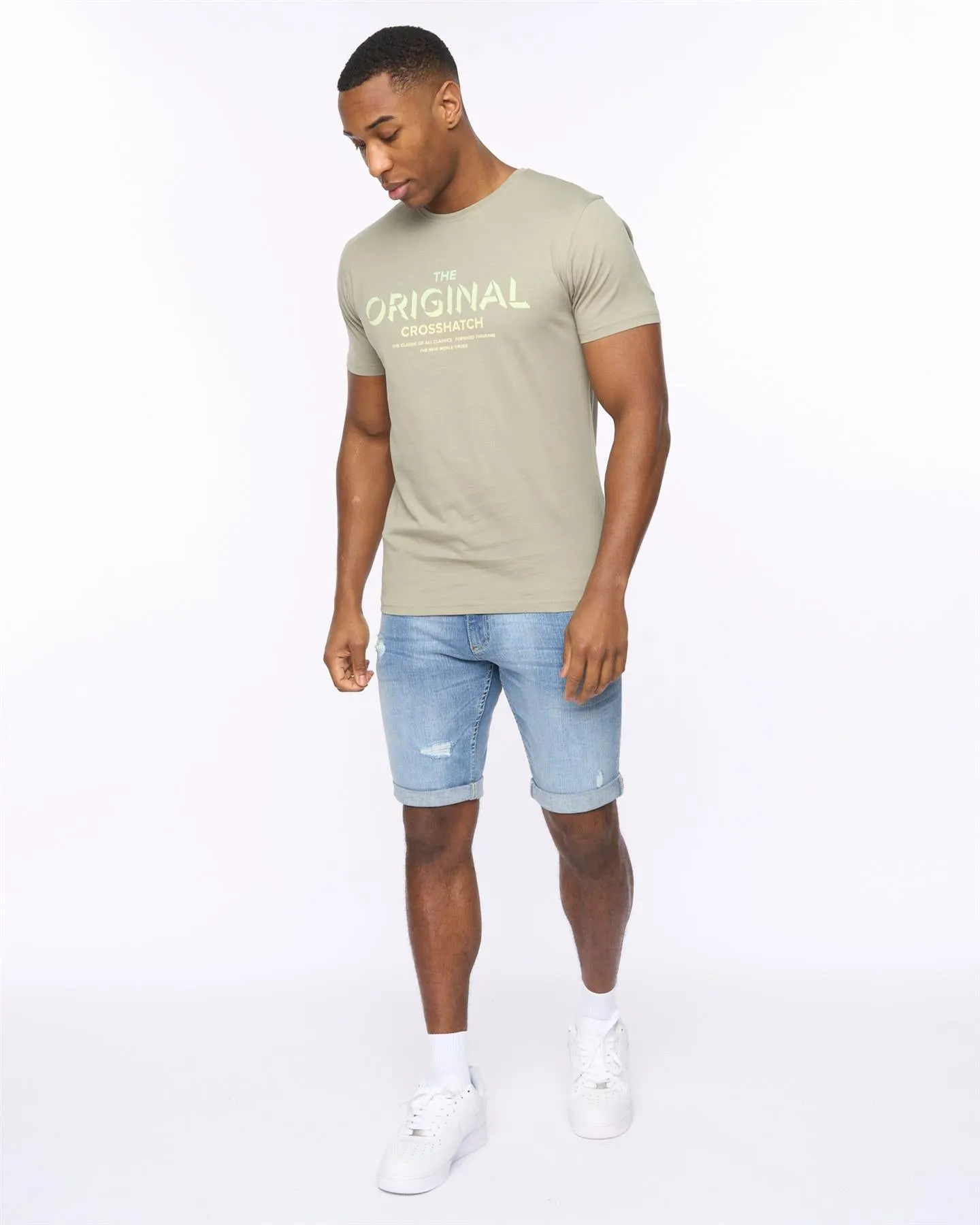 Mens Offaxis T-Shirt Sage sold by Brand Corner product image thumbnail 3