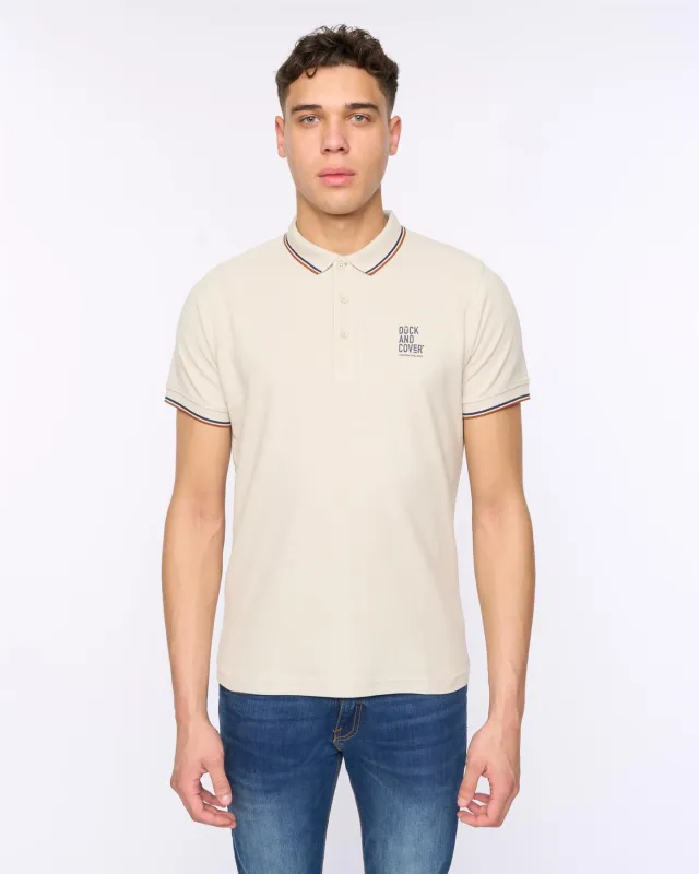 Mens Melports Polo Off White made by Brand Corner
