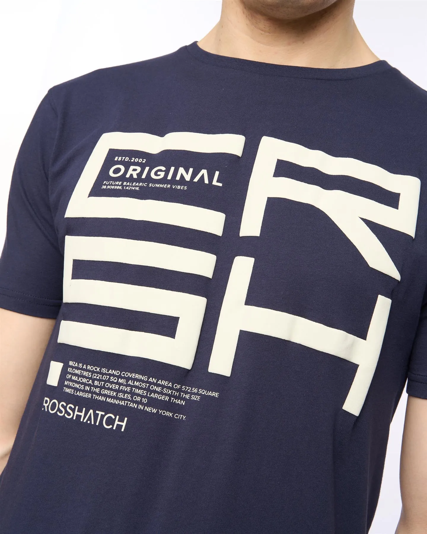 Mens Squarebox T-Shirt Navy sold by Brand Corner product image thumbnail 5