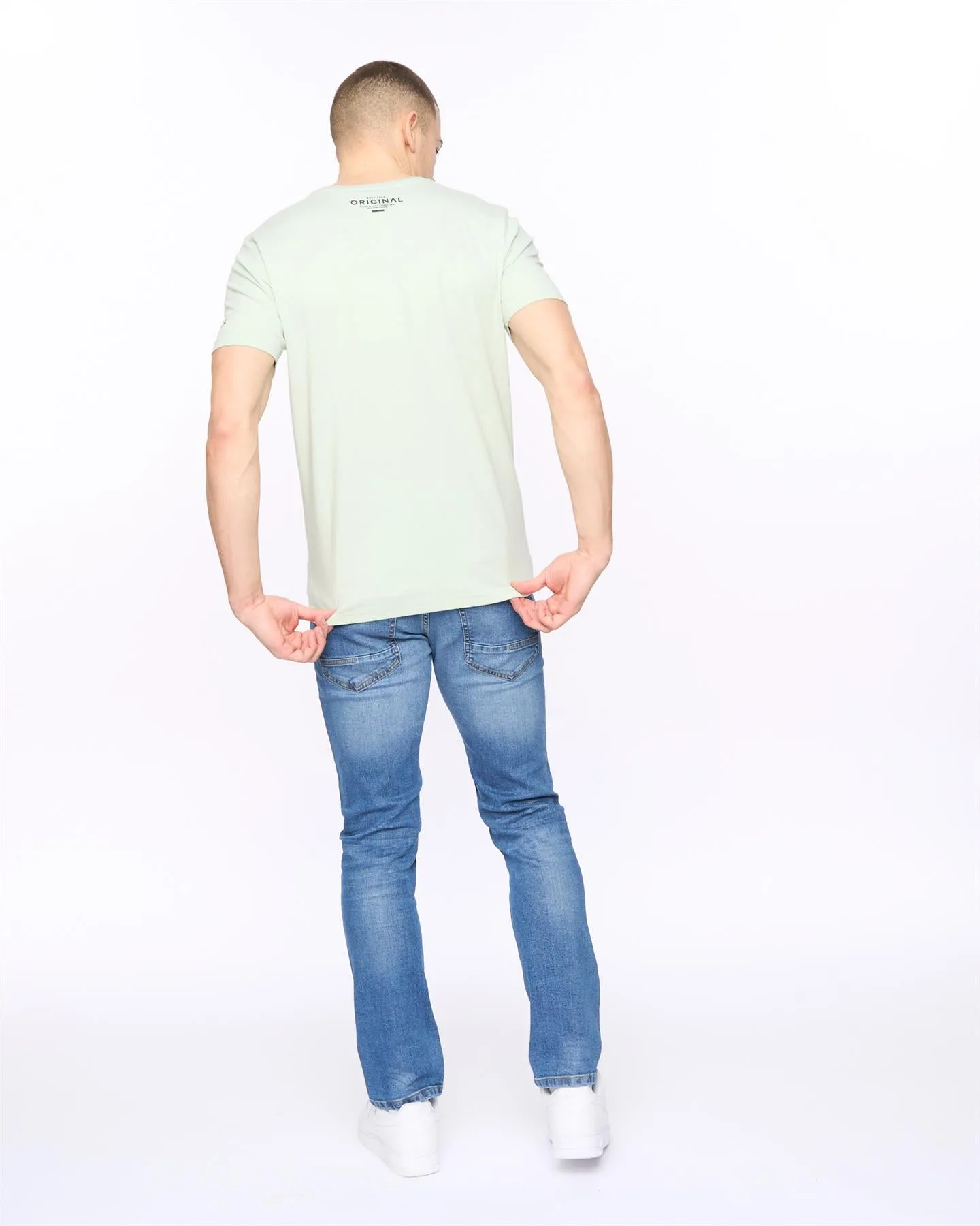 Mens Squarebox T-Shirt Mint sold by Brand Corner product image thumbnail 4