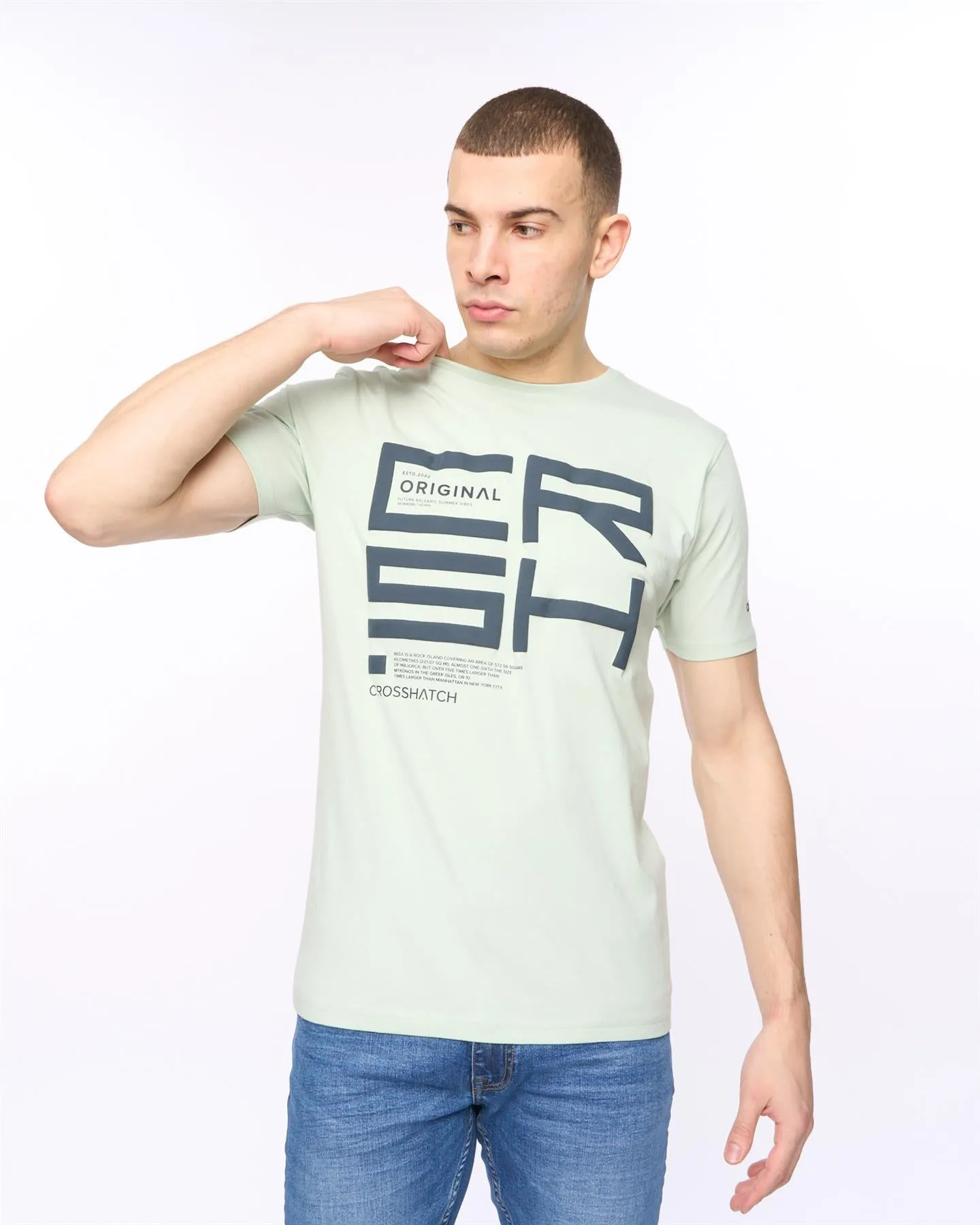 Mens Squarebox T-Shirt Mint sold by Brand Corner product image thumbnail 2