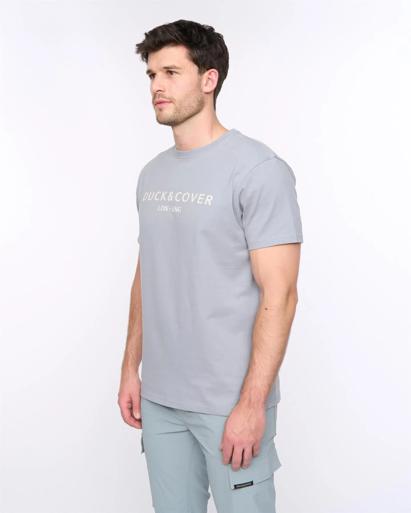 Mens Chamata T-Shirt Steel Blue sold by Brand Corner product image thumbnail 4