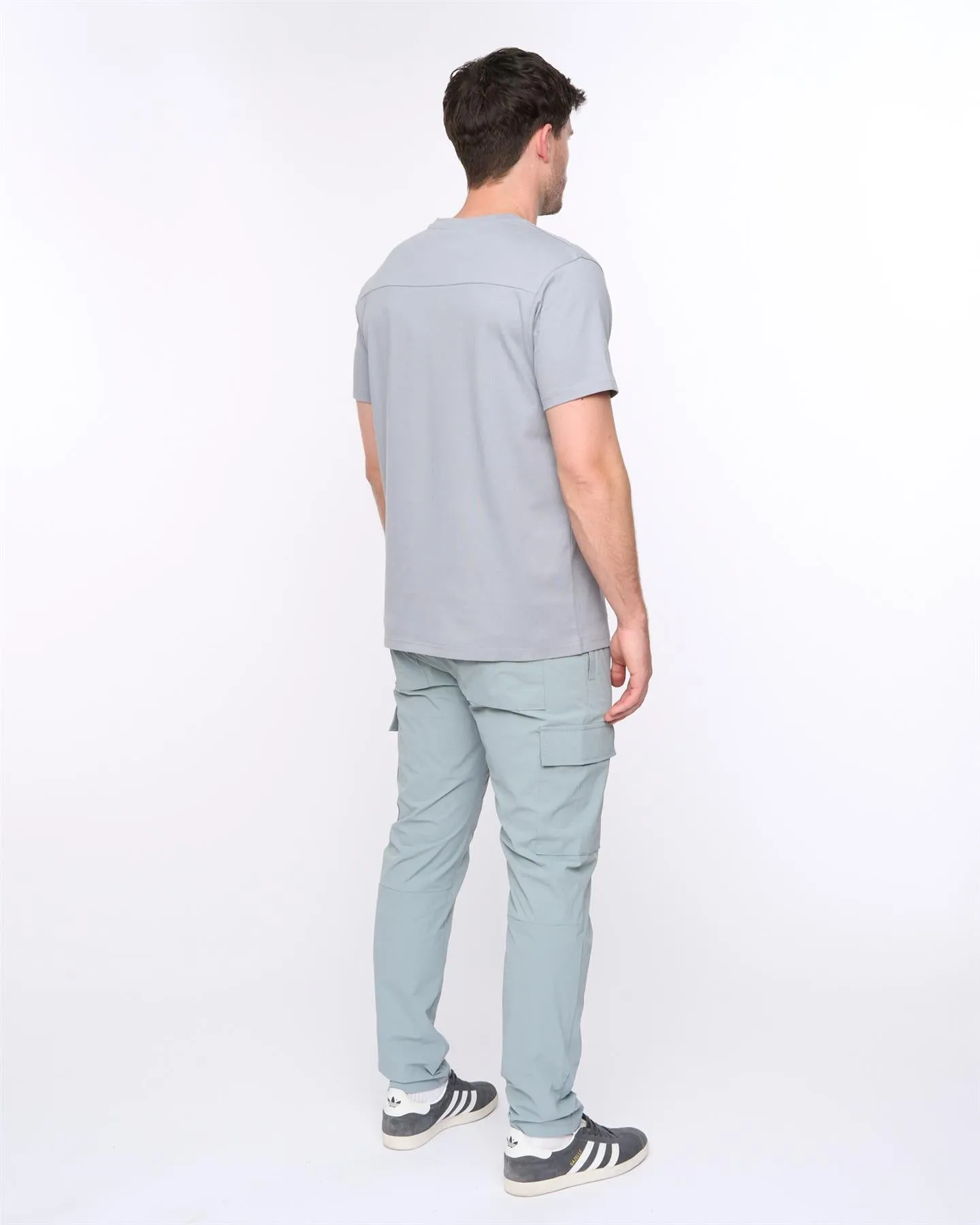 Mens Chamata T-Shirt Steel Blue sold by Brand Corner product image thumbnail 5