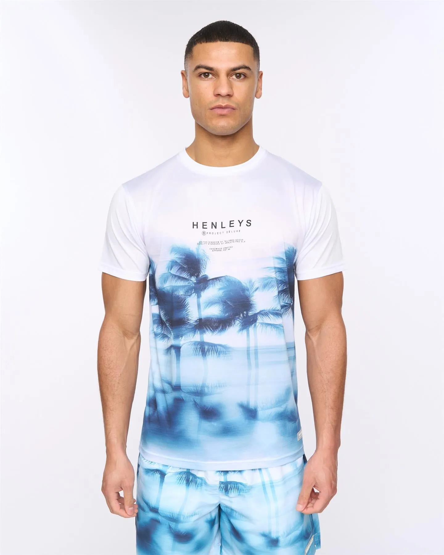 Mens Hennicane T-Shirt Optic White sold by Brand Corner