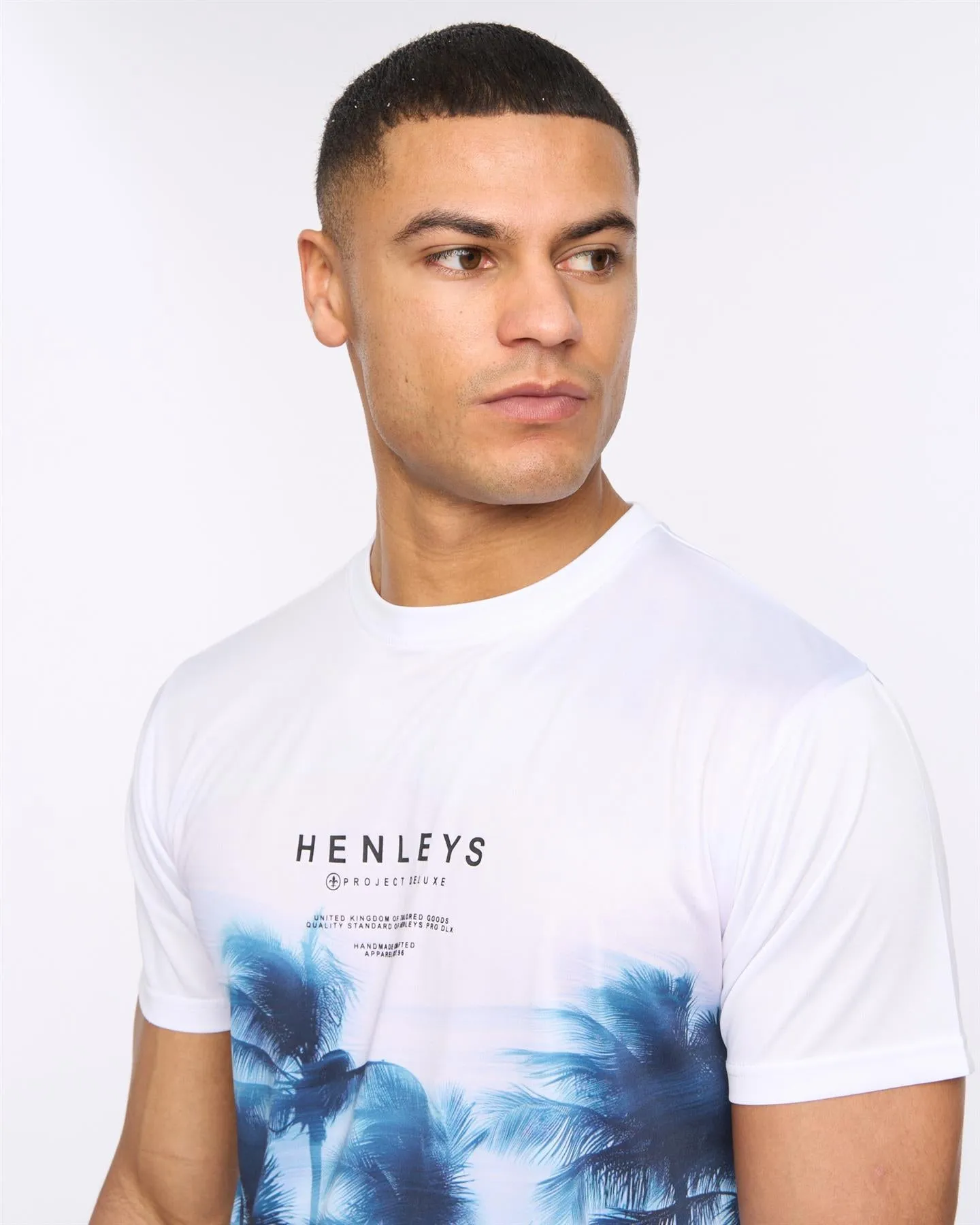 Mens Hennicane T-Shirt Optic White sold by Brand Corner product image thumbnail 4
