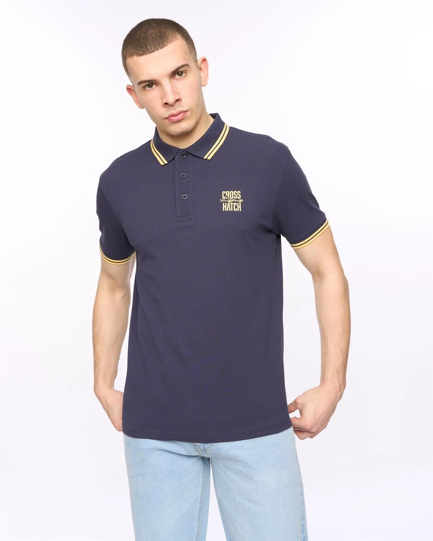 Mens Changra Polo Blue Night sold by Brand Corner