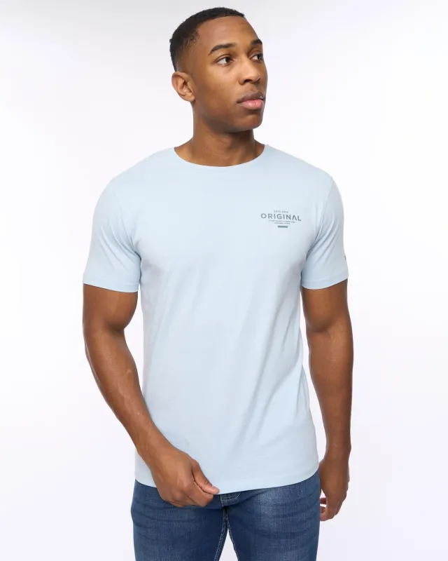 Mens Summevibe T-Shirt Sky Blue sold by Brand Corner