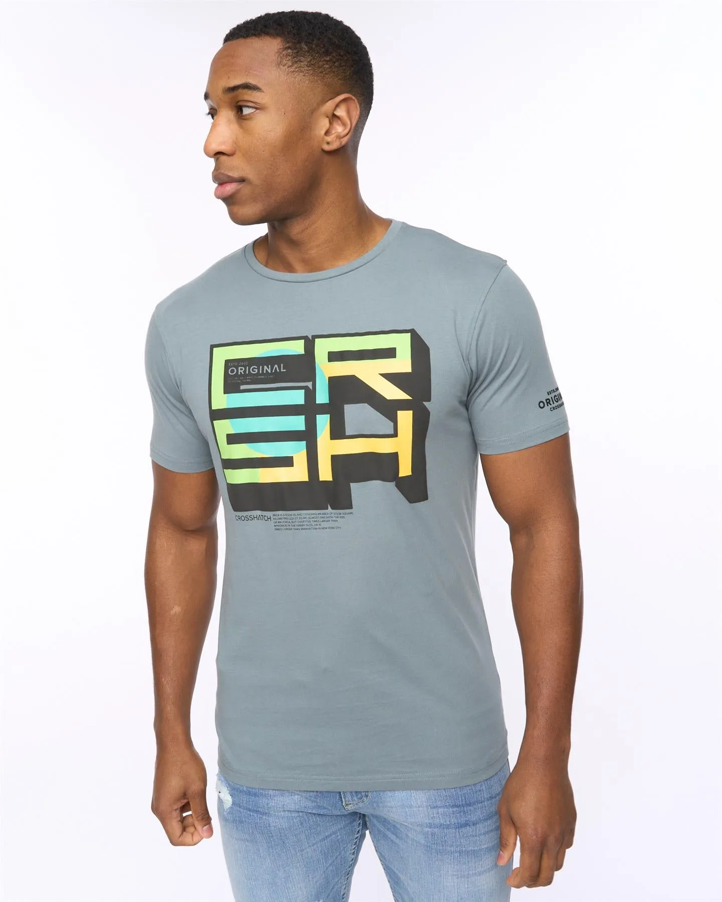 Mens Boxvibe T-Shirt Blue sold by Brand Corner product image thumbnail 2