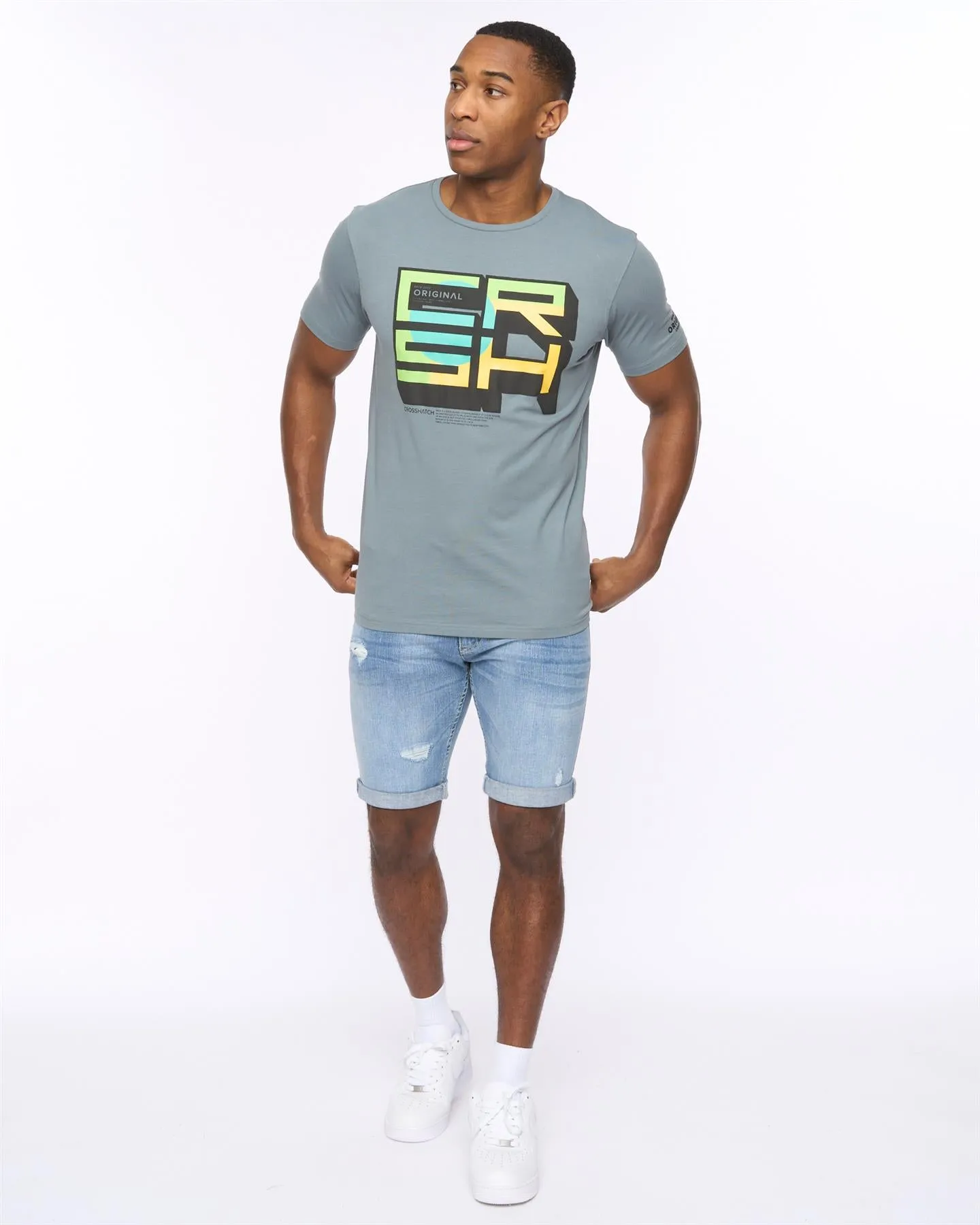 Mens Boxvibe T-Shirt Blue sold by Brand Corner product image thumbnail 3