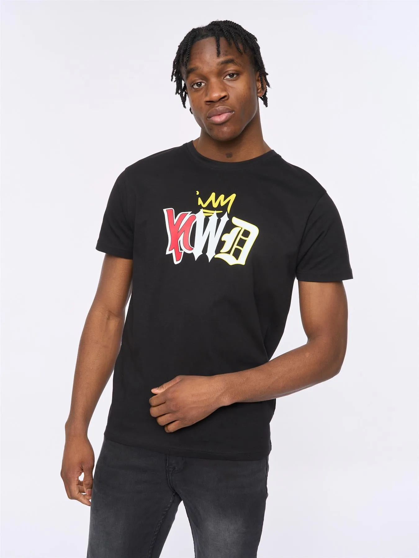 Mens Ransom T-Shirt Black sold by Brand Corner