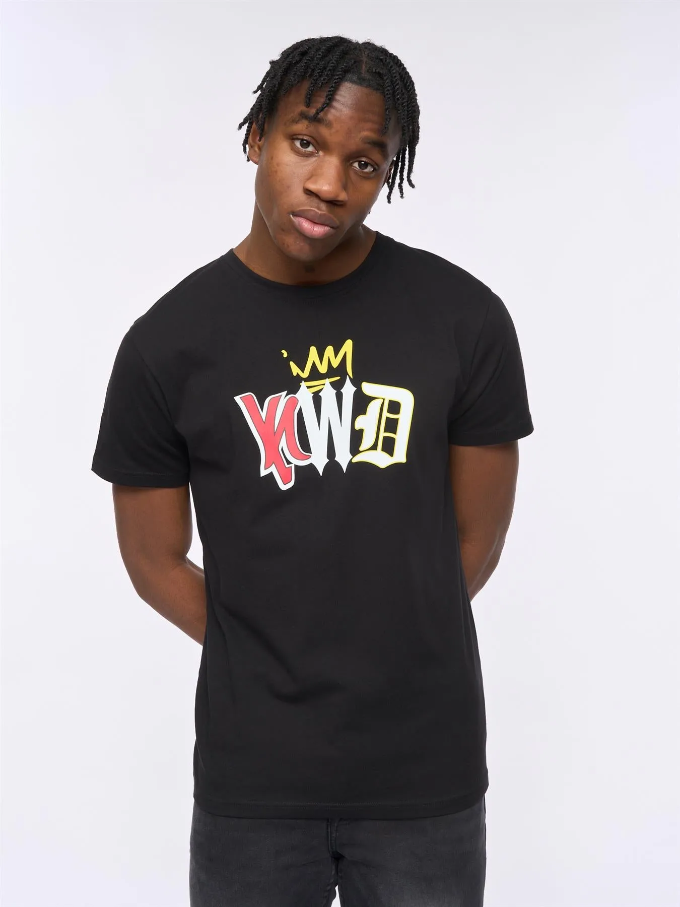 Mens Ransom T-Shirt Black sold by Brand Corner product image thumbnail 2