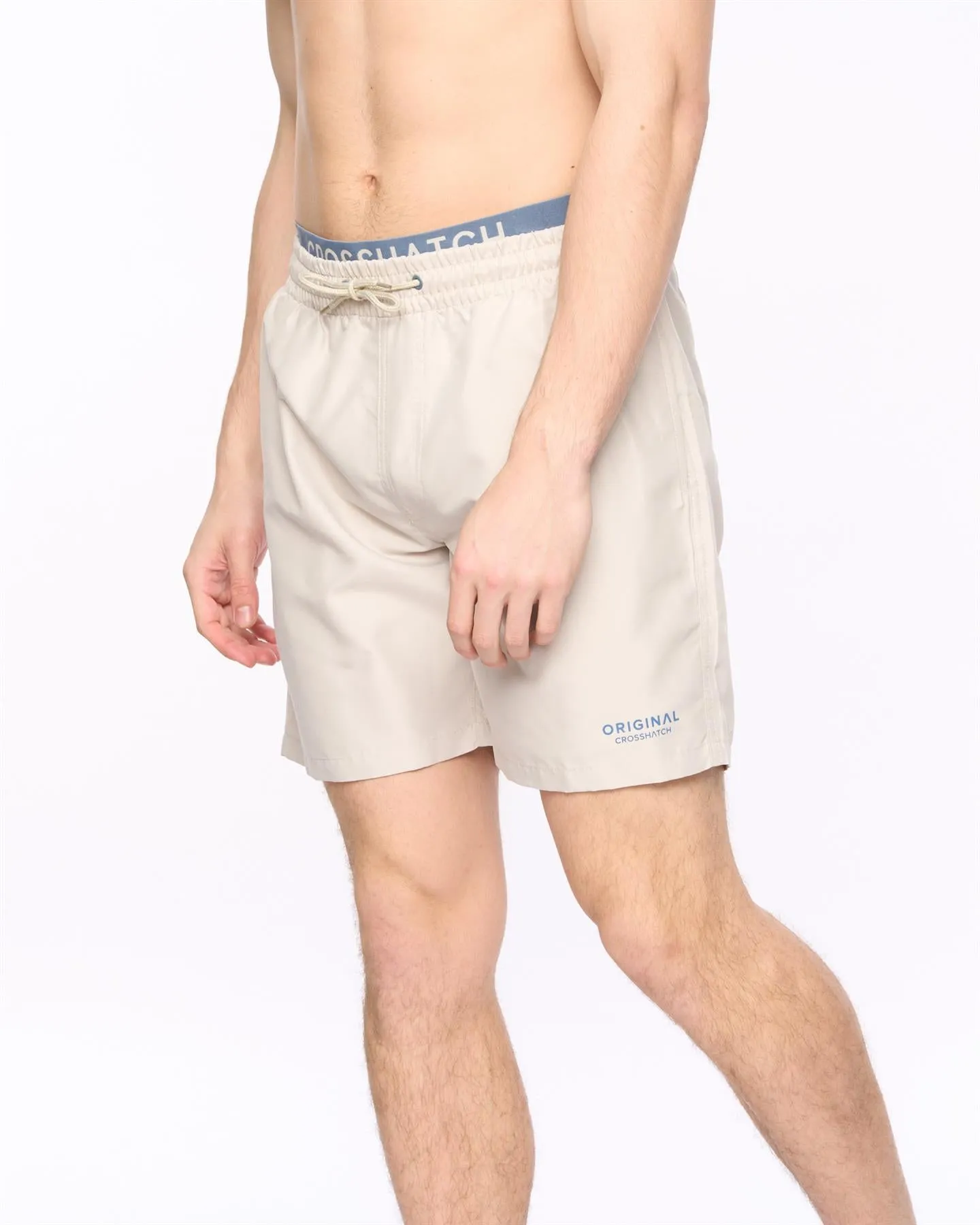 Mens Rembrants Swim Shorts Light Stone sold by Brand Corner