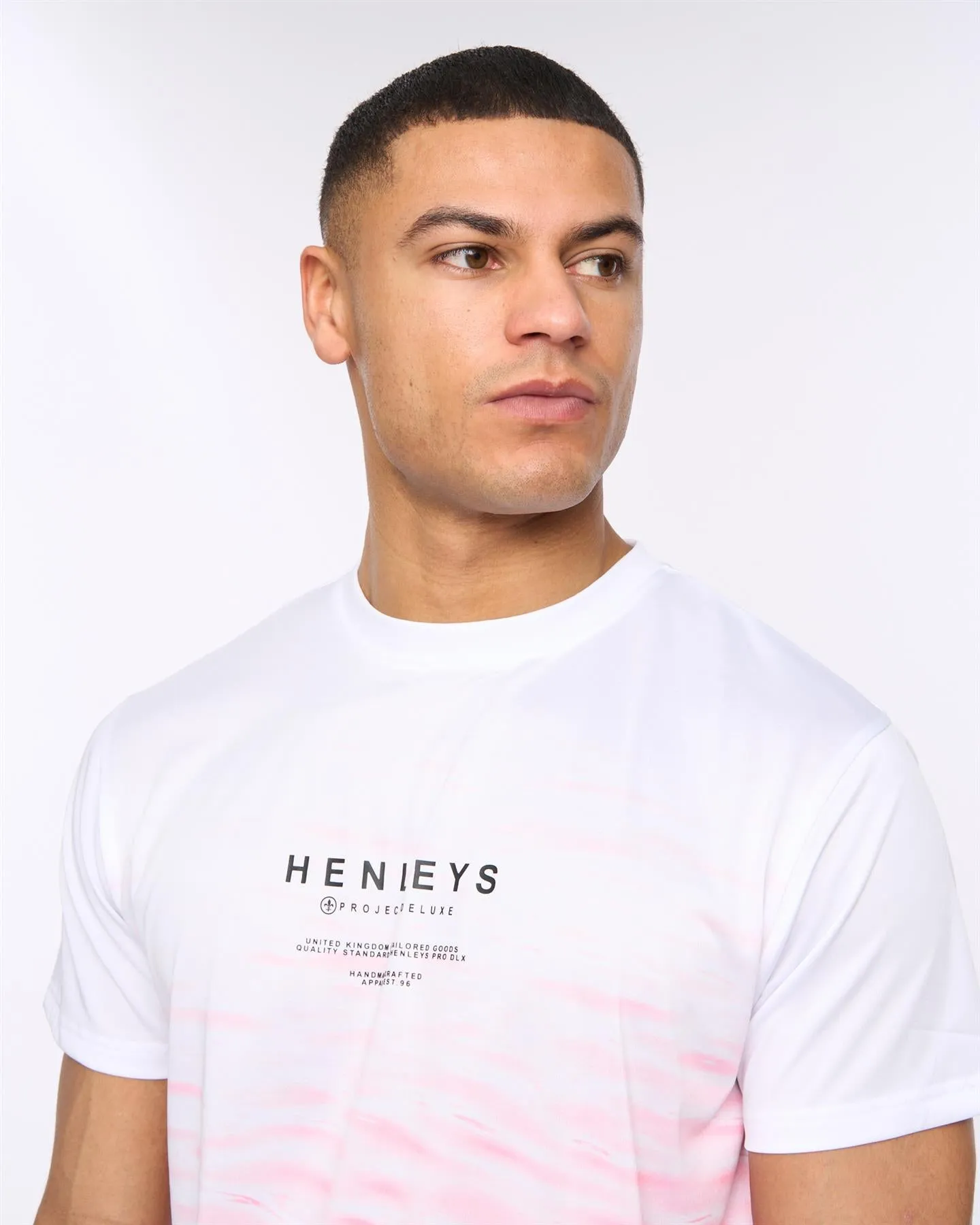 Mens Henpool T-Shirt Coral sold by Brand Corner product image thumbnail 3