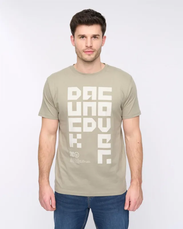 Mens Squarelarge T-Shirt Sage sold by Brand Corner