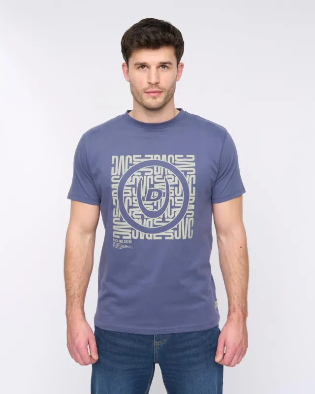 Mens Pixalate T-Shirt Navy sold by Brand Corner