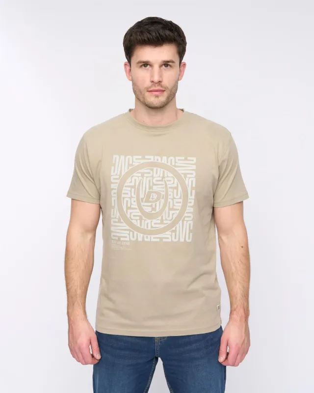 Mens Pixalate T-Shirt Light Sage sold by Brand Corner