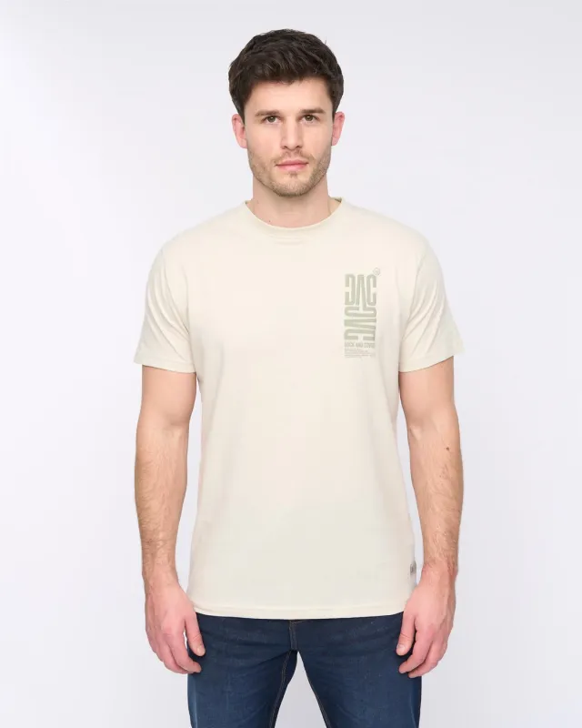 Mens Tremake T-Shirt Pebble sold by Brand Corner