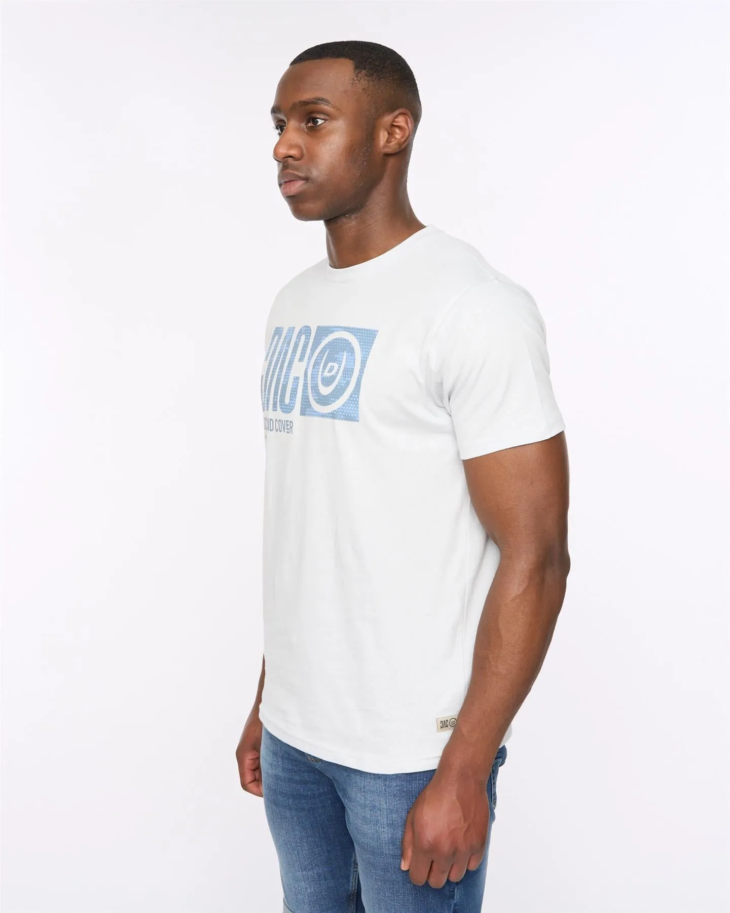 Mens Hexocamo T-Shirt Light Blue sold by Brand Corner product image thumbnail 2