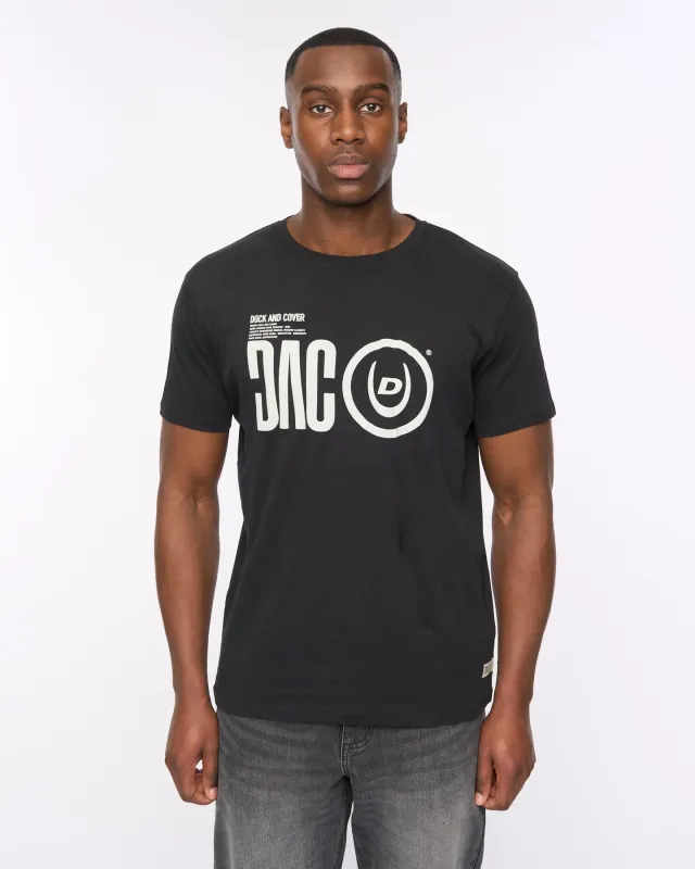Mens Dacstee T-Shirt Black sold by Brand Corner
