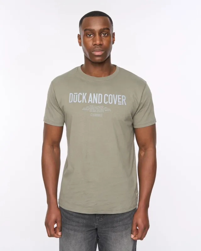 Mens Pittifore T-Shirt Olive sold by Brand Corner