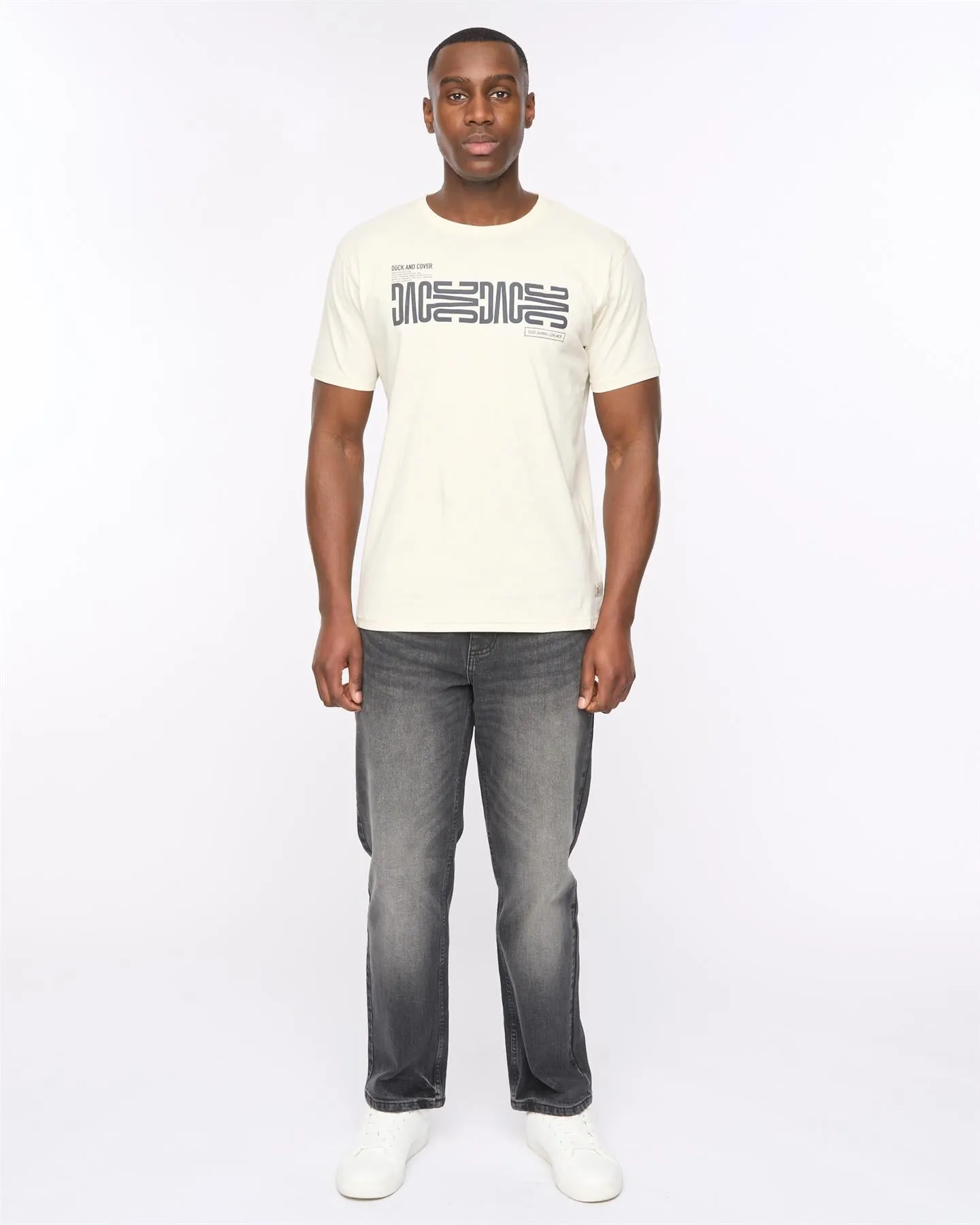 Mens Trentmore T-Shirt Off White sold by Brand Corner product image thumbnail 4